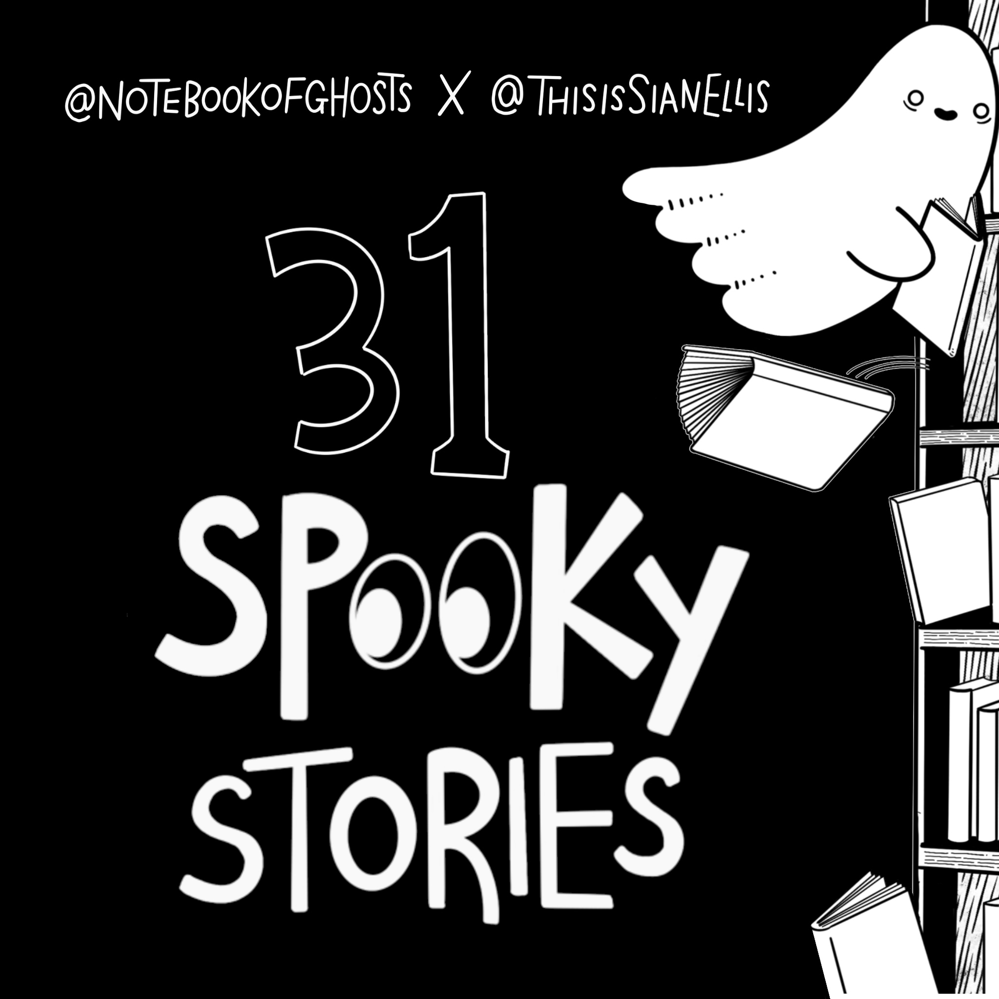 31 Spooky Stories Collab with Notebook of Ghosts